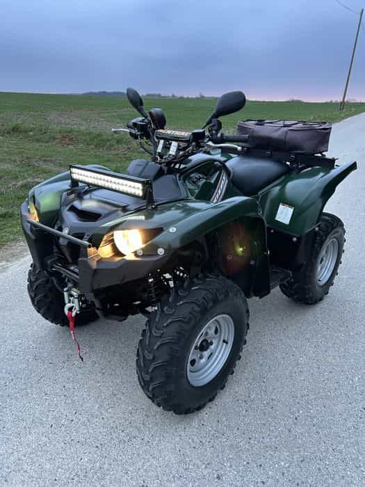 Quad Yamaha Grizzly 550/700 4x4 EPS Nowa Wyciągarka Blokady Kufer
