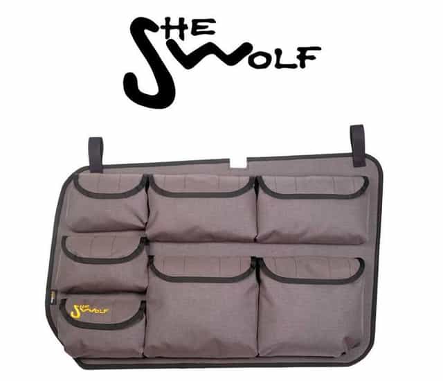 SHE-WOLF Organizer na szybę boczną Land Rover Discovery 3