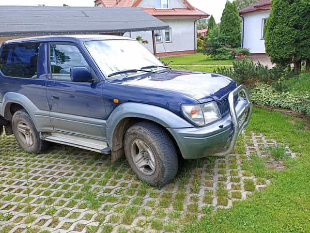 Toyota land cruiser zderzak przedni