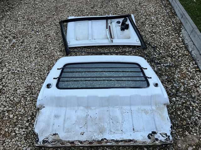 Suzuki samurai  dach long sciana grodziowa  daszek