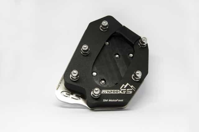 Poszerzenie stopki bocznej plus podwyższenie BMW R1200/1250GS K25