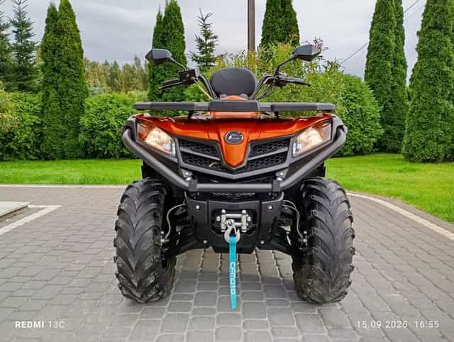 QUAD CFMOTO 450L Long 4x4 blokady Led Homologacja