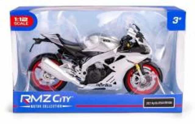RMZ 1:12 Aprilia RSV4 RR 2020 (Regular) srebrny pudełko,124x208 mm