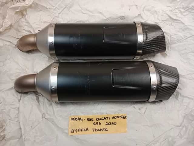 Ducati Monster 696 Wydech Sport Tłumik LeoVince Końcówka Carbon 08-14