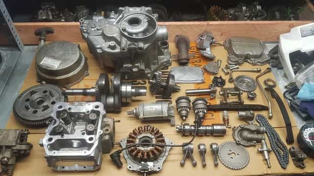 polaris 500 sportsman kartery glowica wal stator magneto slizg pompa