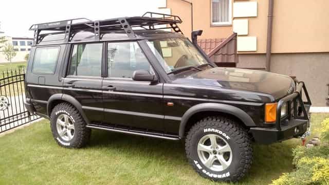 Land Rover Discovery 2 -Bagażnik dachowy