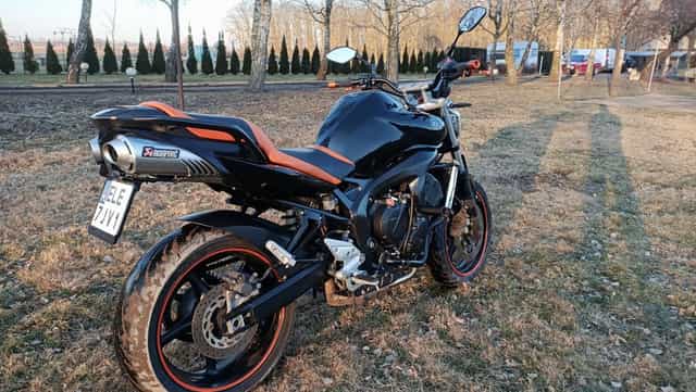 Yamaha FZ6, 2007r, 600cm, 98KM, Akrapovic