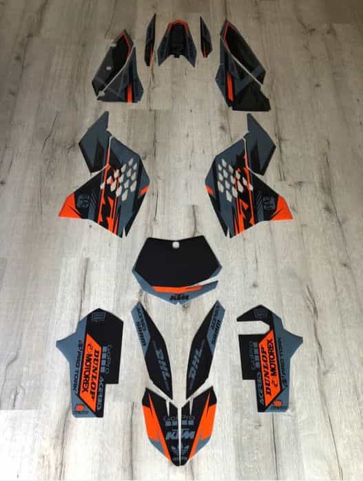 KTM SX SXF 07-10 okleina naklejki na crossa