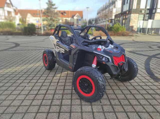 Pojazd Buggy CAN-AM Maverick 3 Turbo RR Czarny 4x200w + Pilot