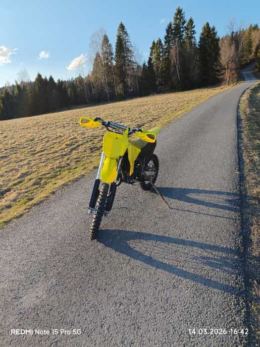 Suzuki RM 85 po remącie silnika i zawieszenia