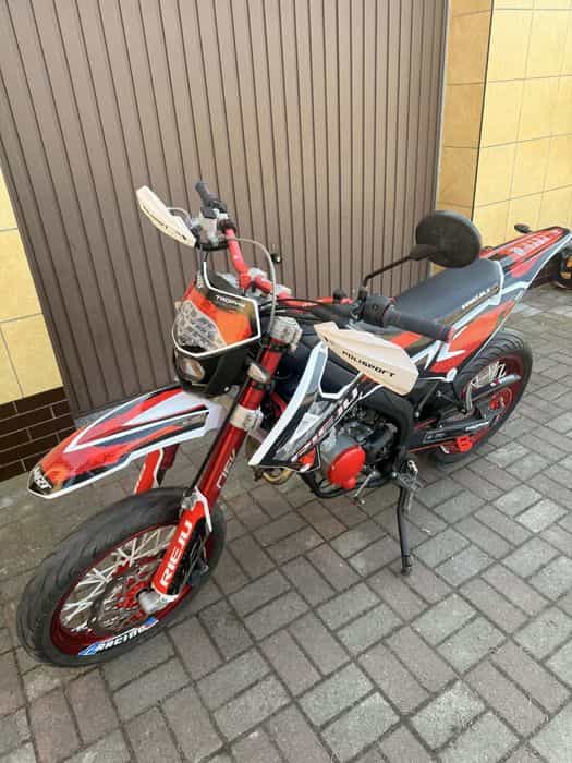 Rieju Mrt 50 Trophy 2022 nowy model derbi senda rr gilera sherco beta