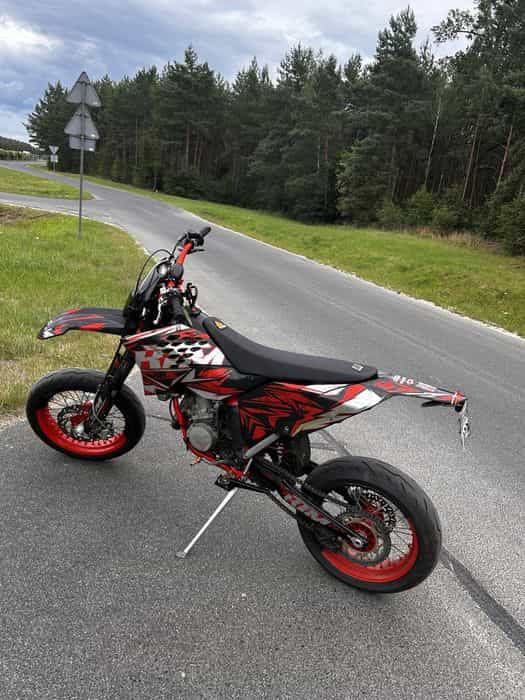 Sprzedam koła Supermoto z Oponami Pirelli Diablo Rosso IV do Ktm Exc