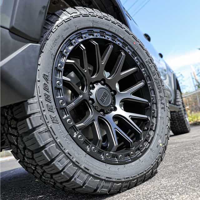 Alpha Offroad Grudge 20x9 6x139,7 • felgi terenowe 20 • Ford Ranger • VW Amarok • Toyota Hilu...