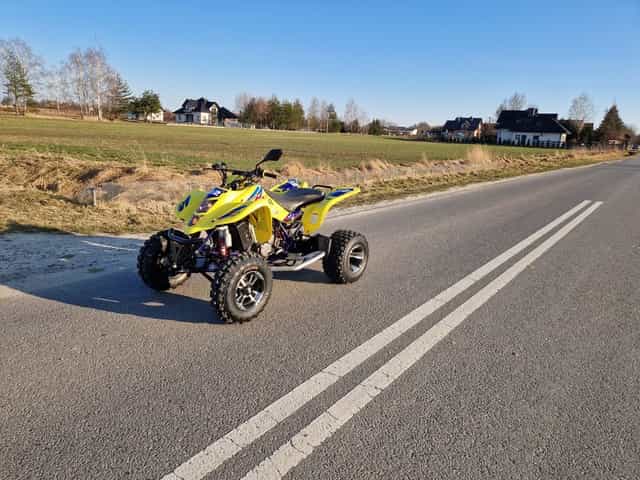 Suzuki LTZ 400 -> Zrejestrowany PL -> Alufelgi ss ( kfx trx ltr ośka )