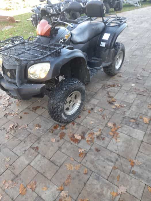 Cf moto 500 4x4 4x2 reduktor blokada