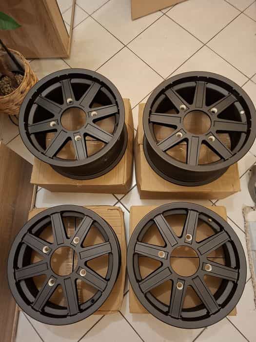 Felgi quad Polaris Scrambler alufelgi 14" 5.5 7.5 komplet przód tył