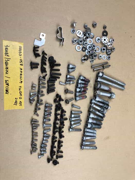 Aprilia Tuono 125 Śruby Śrubki Szpilki 2022