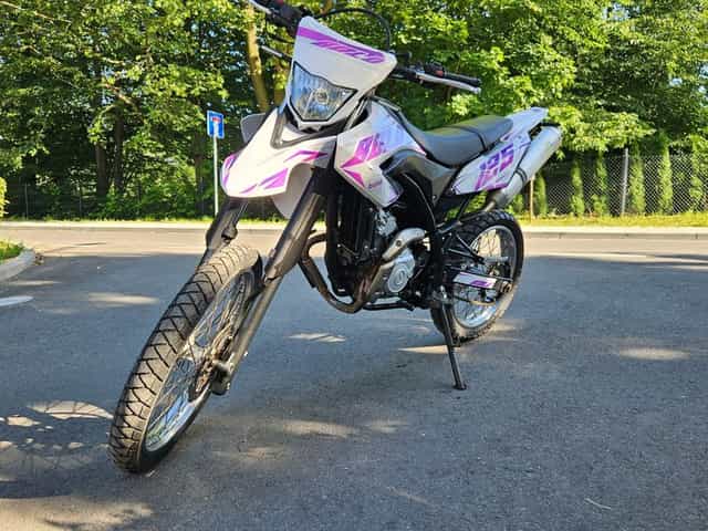 Yamaha WR 125 wr125 a1 B1 Zadbana Leovince Biała Niski przebieg Orginalna