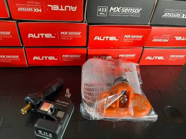 4x Czujniki ciśnienia powietrza w oponach TPMS Autel 315 433 TOYOTA