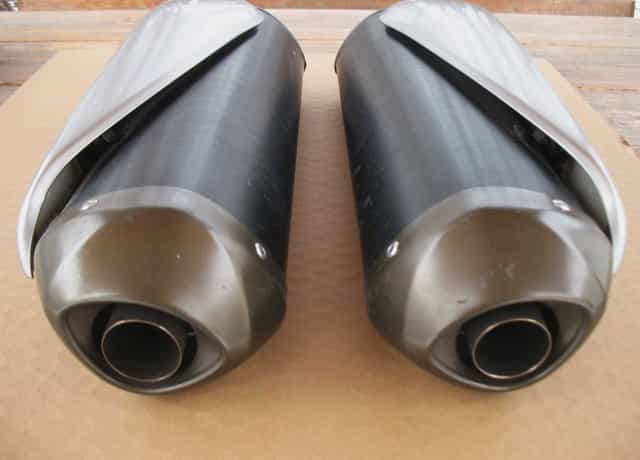 Kawasaki ZX10R ZX-10R 06-07r Tłumik Lewy Prawy Oryginał komplet