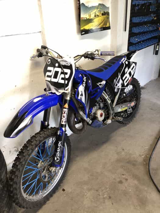 YAMAHA YZ 125 14r rozebrana na części OPIS!