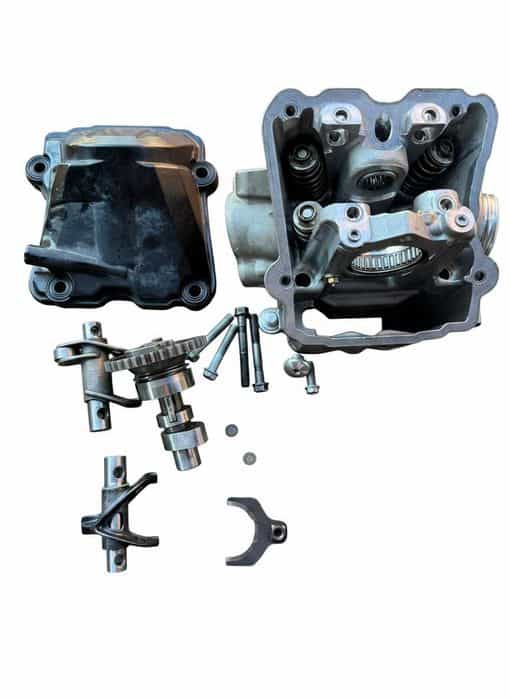 kompletna glowica KTM SXF 450 Husqvarna FC 16-18 walek mostek mostki konik koniki