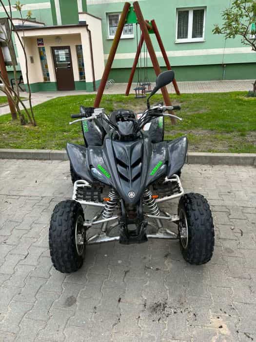 Yamaha Raptor YFM 350R z 2007 rok zarejestrowany