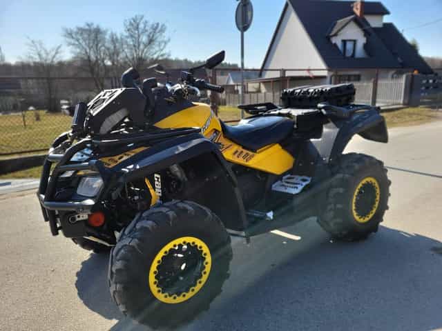 Can-Am Outlander XMR 800  wspomaganie 2011 r ZAREJ