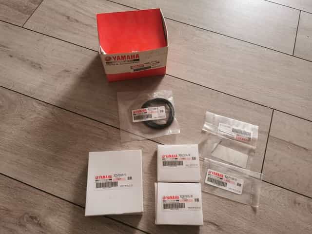 Yamaha raptor 90 zestaw klocki hamulcowe szczęki