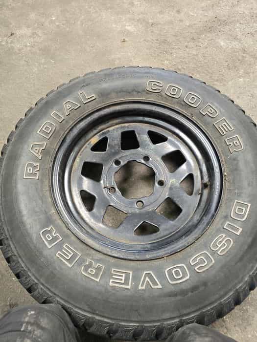 Felga stalowa 15 cali Suzuki Vitara Grand Vitara Samurai Jimny Daihatsu Feroza Rocky Jeep Wra...