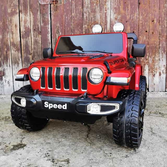JEEP WRANGLER Terenowy 4x4 Auto AKUMULATOR Elektryczny Rubicon DZIECI