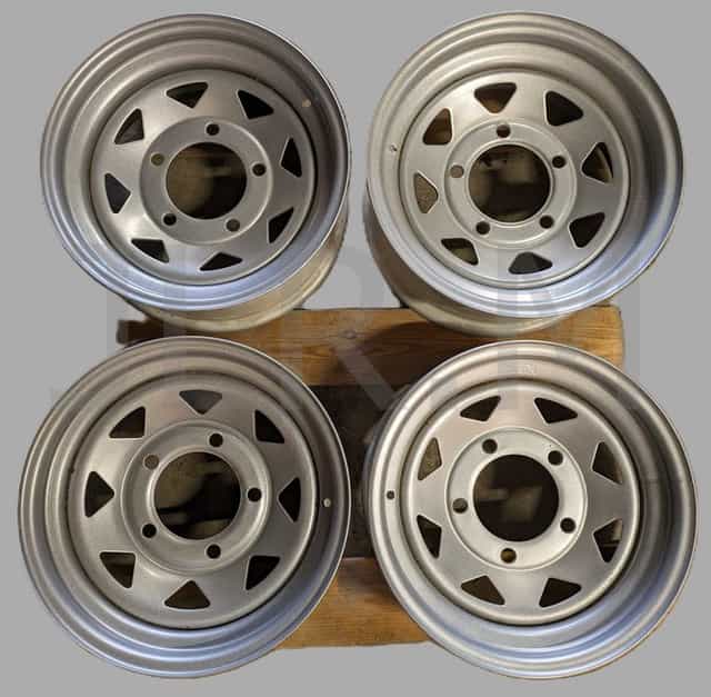 Felgi 16x7 rozstaw śrub 5/165,1 ET08 4X Land Rover DEFENDER DISCOVERY