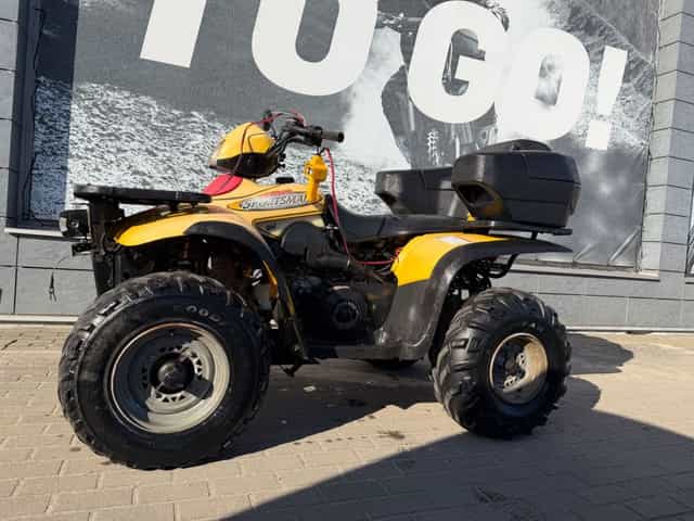 Quad 4x4 Polaris Sportsman 400 z pługiem