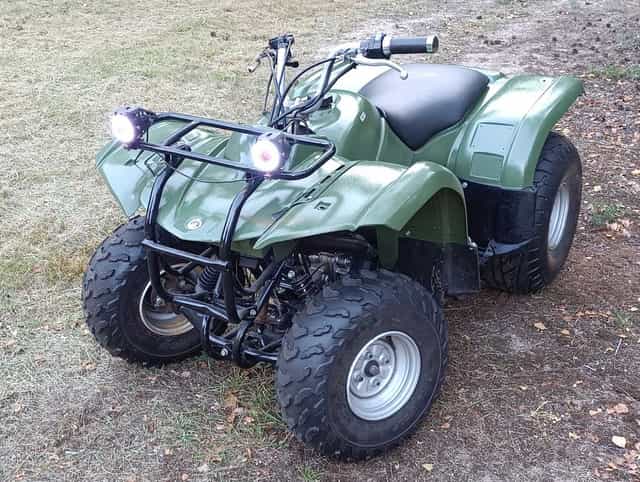 Yamaha grizzly 125 możliwa zamiana