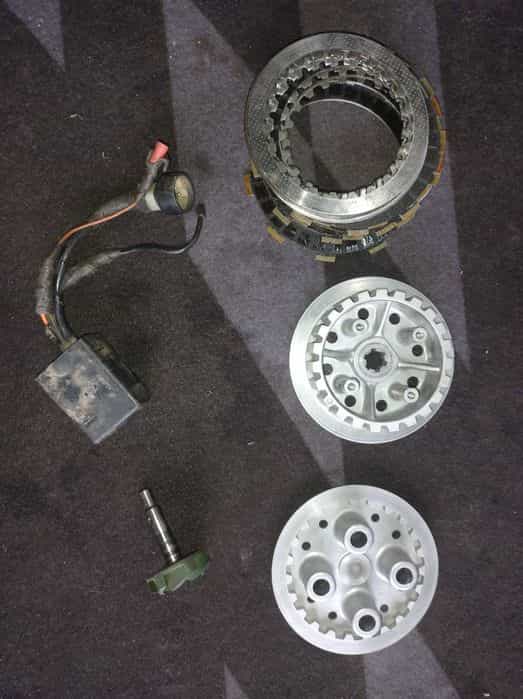 Yamaha yz 80 rok 87-95 kosz sprzęgłowy docisk moduł wirnik