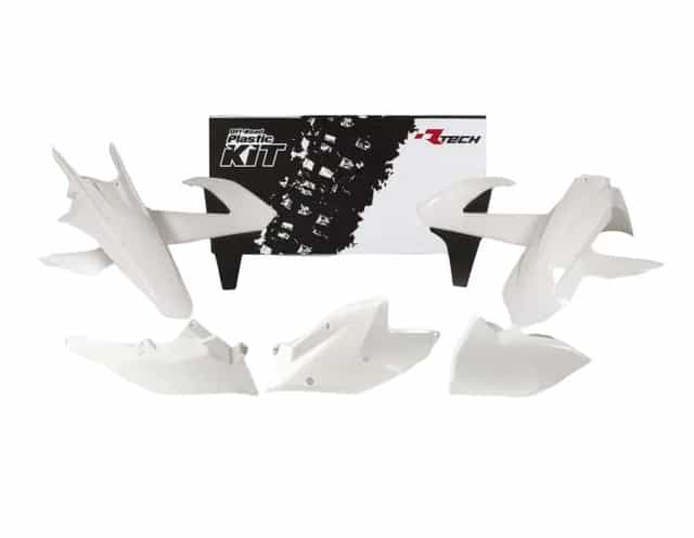 ZESTAW PLASTIKÓW RTECH BIANCO-NERO KTM EXC-F EXC TPI XC-W 125 500 17-19 KTM075W U-10