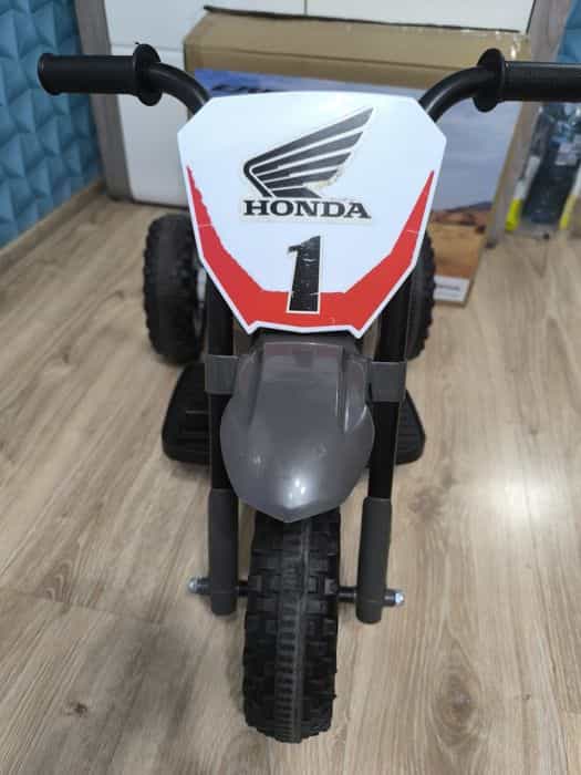 Motorek elektryczny MILLY MALLY Honda CRF 450R Szary, akumulator, łado