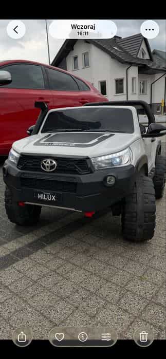 Pojazd Pickup Toyota Hilux akumulatorowy