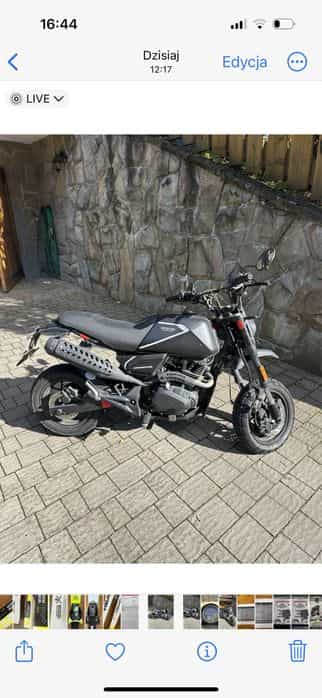 Motor mini Brixton crossfire 125cm