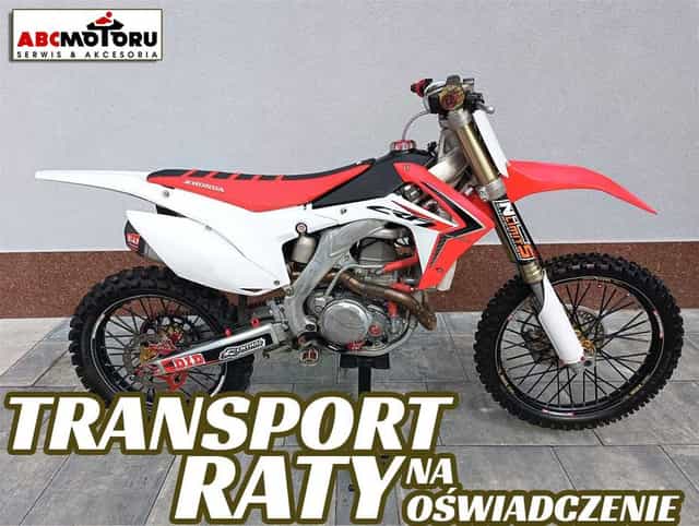 Honda CRF 450R, 2013, Yoshimura, raty na oświadczenie, transport