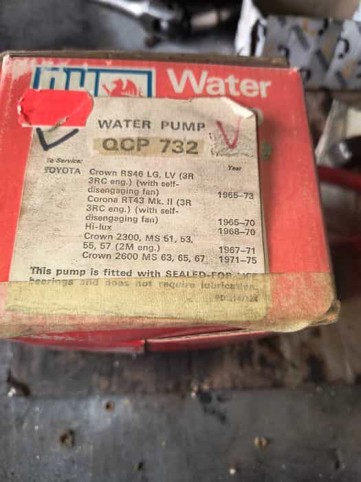 Pompa wody Toyota