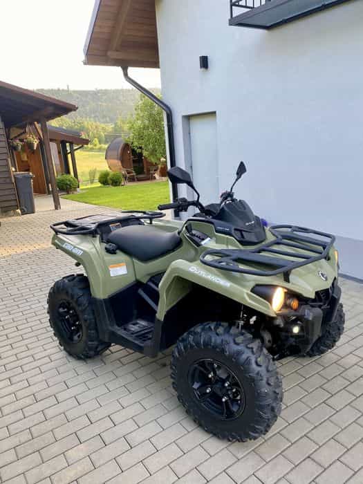 Can am outlander 570, 2017r l7e 13kw 5100km przebiegu