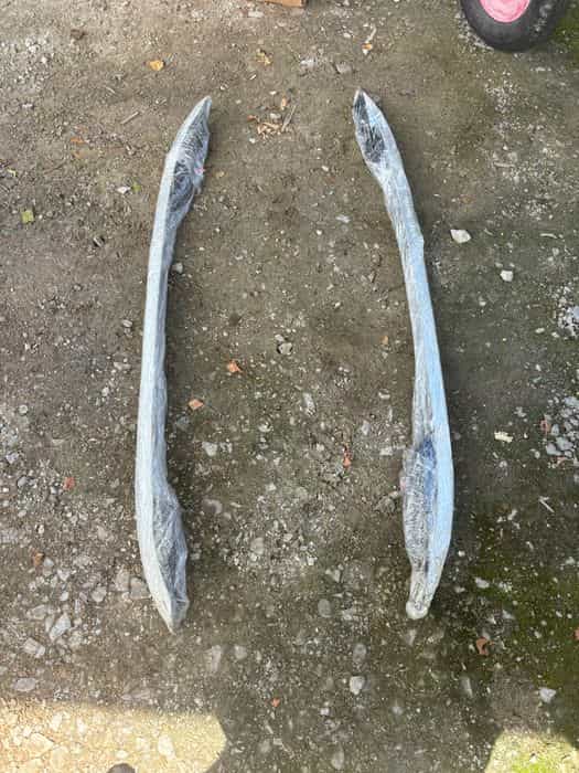 nissan navara d23 relingi dachowe komplet