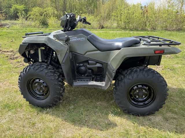 Suzuki kingquad LT-A 500 4x4 wyciagarka ledbar