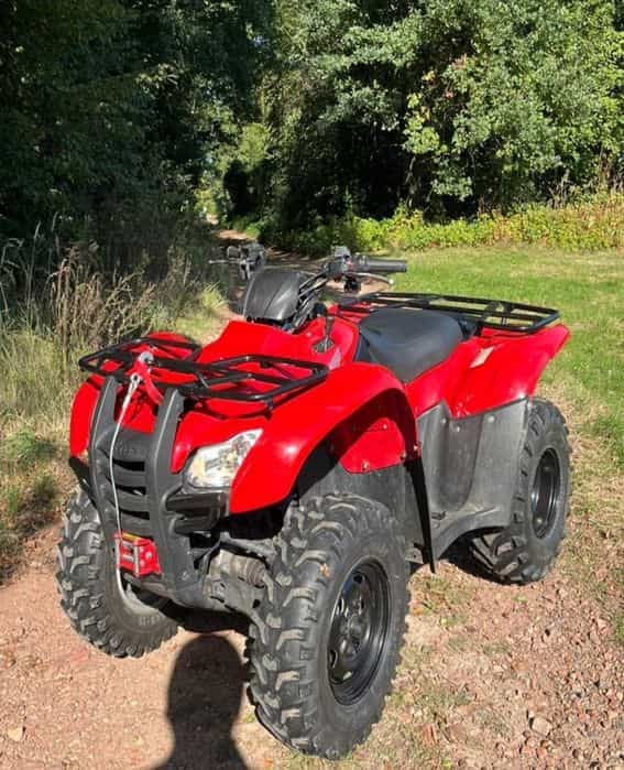 Honda TRX fourtrax 420 4x4 napęd bez homologacji
