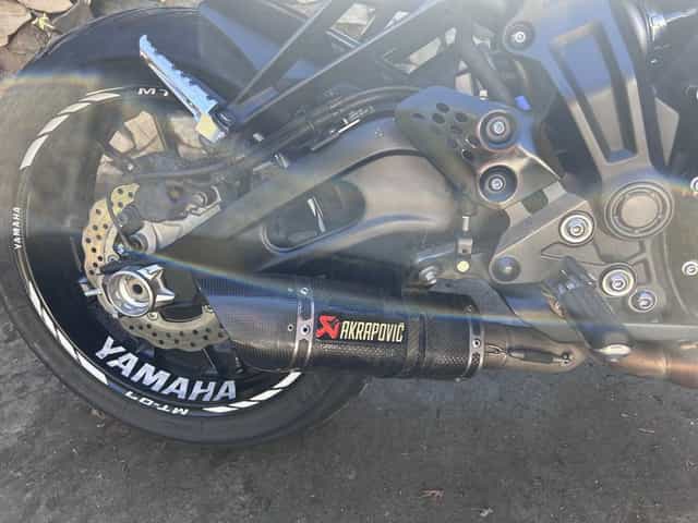 Wydech Akrapovic z kolektoramy original yamaha mt07