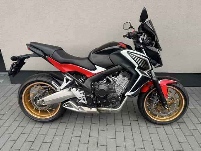 Honda cb 650 piekna kolorystyka