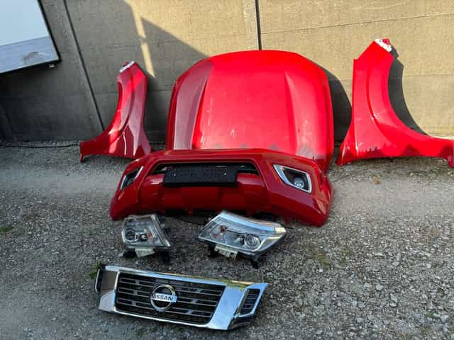 nissan navara d23 kompletny przód maska zderzak pas przedni a10