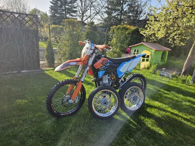 KTM exc 450 excf supermotl zarejestrowany 350 250
