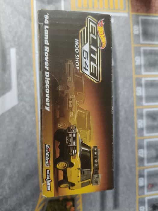 Hot Wheels Elite Mod Shop Land Rover Discovery nie RLC Chase